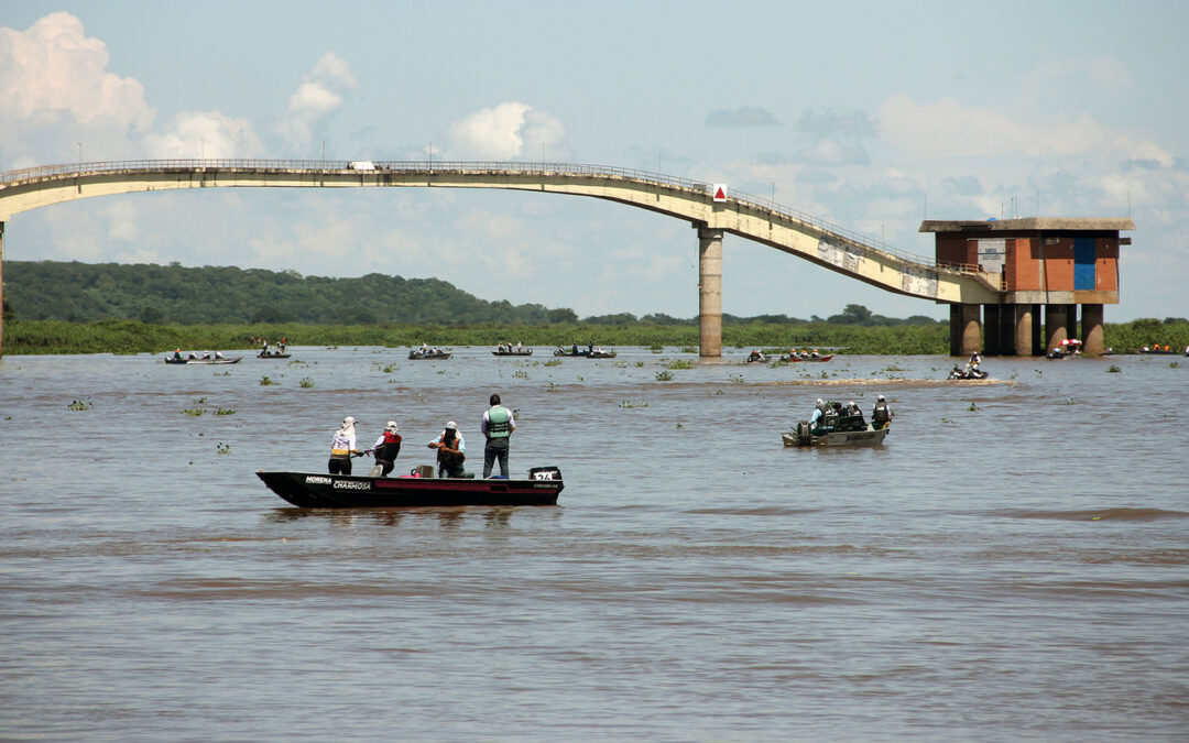 Rio baixo e muitos peixes no anzol: festival surpreendeu