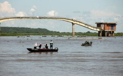 Rio baixo e muitos peixes no anzol: festival surpreendeu